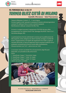 Torneo Blitz Città di Milano