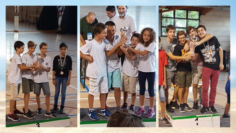 Campionato Regionale Under 16 2018 Le tre squadre di Accademia sul podio