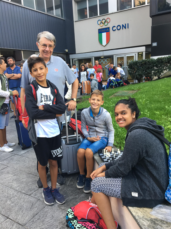 Trofeo CONI partenza bis