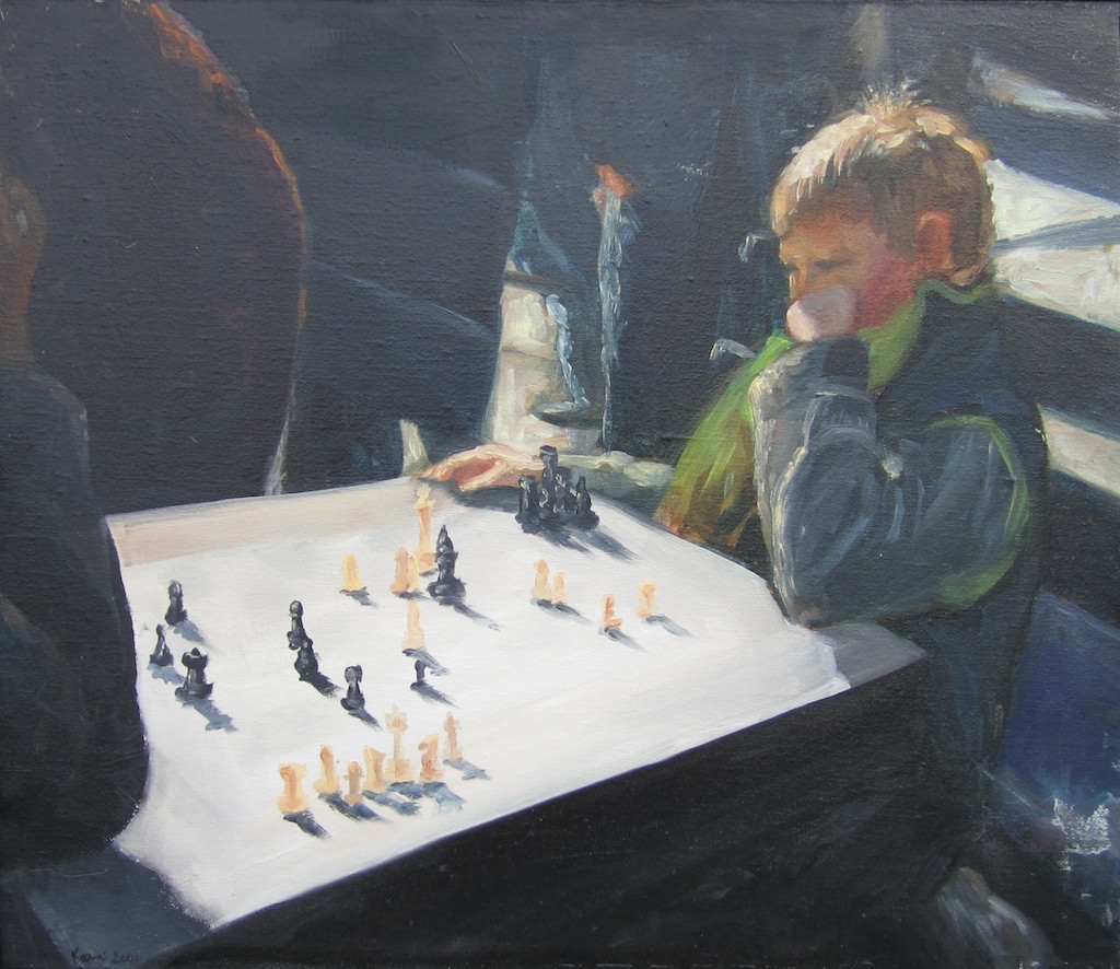 37 boy playing chess