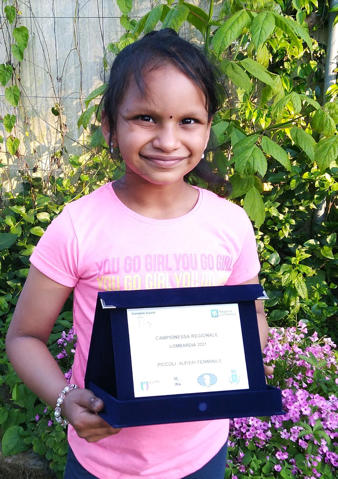 Ria Campionessa Regionale