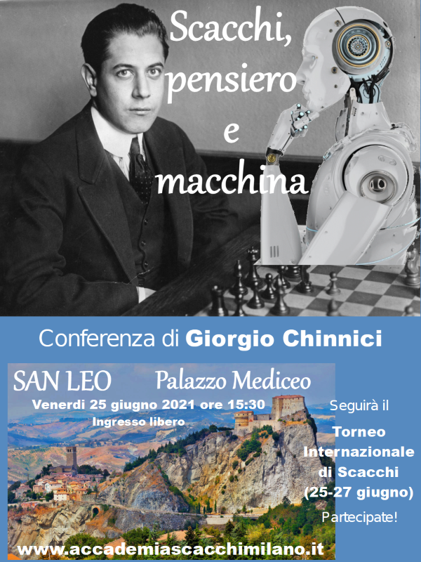 Scacchi pensiero e macchina - piccolo