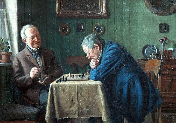 MaBarascudts 1869-1927 Head to head game of chess
