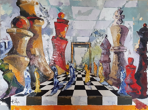 chess-painting-constantin-conghilete