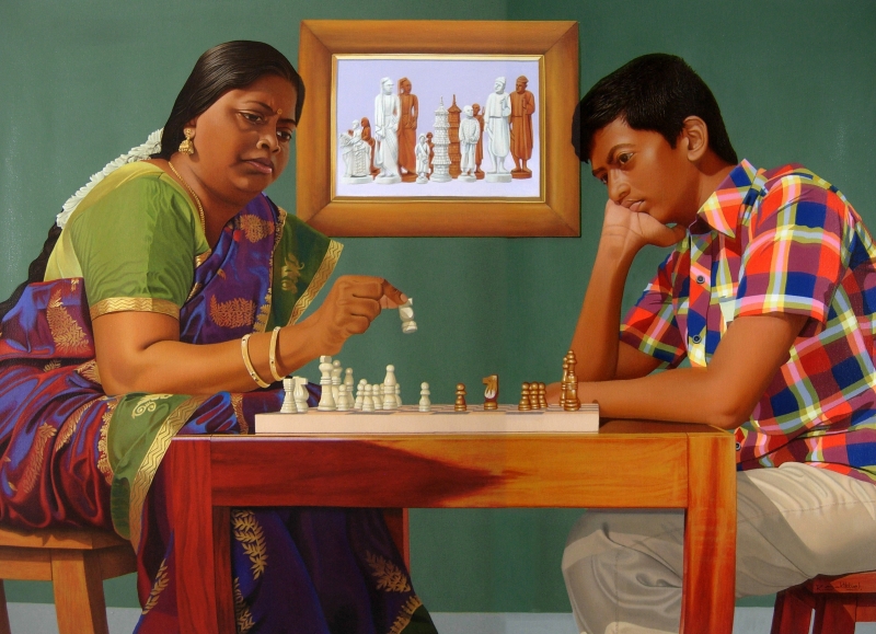 CIG mother and child chess