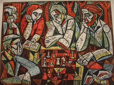 38e3781b54eca67e4d529e56aa781fea--chess-players-printmaking-ideas