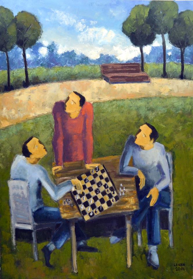 giocatori en plein air