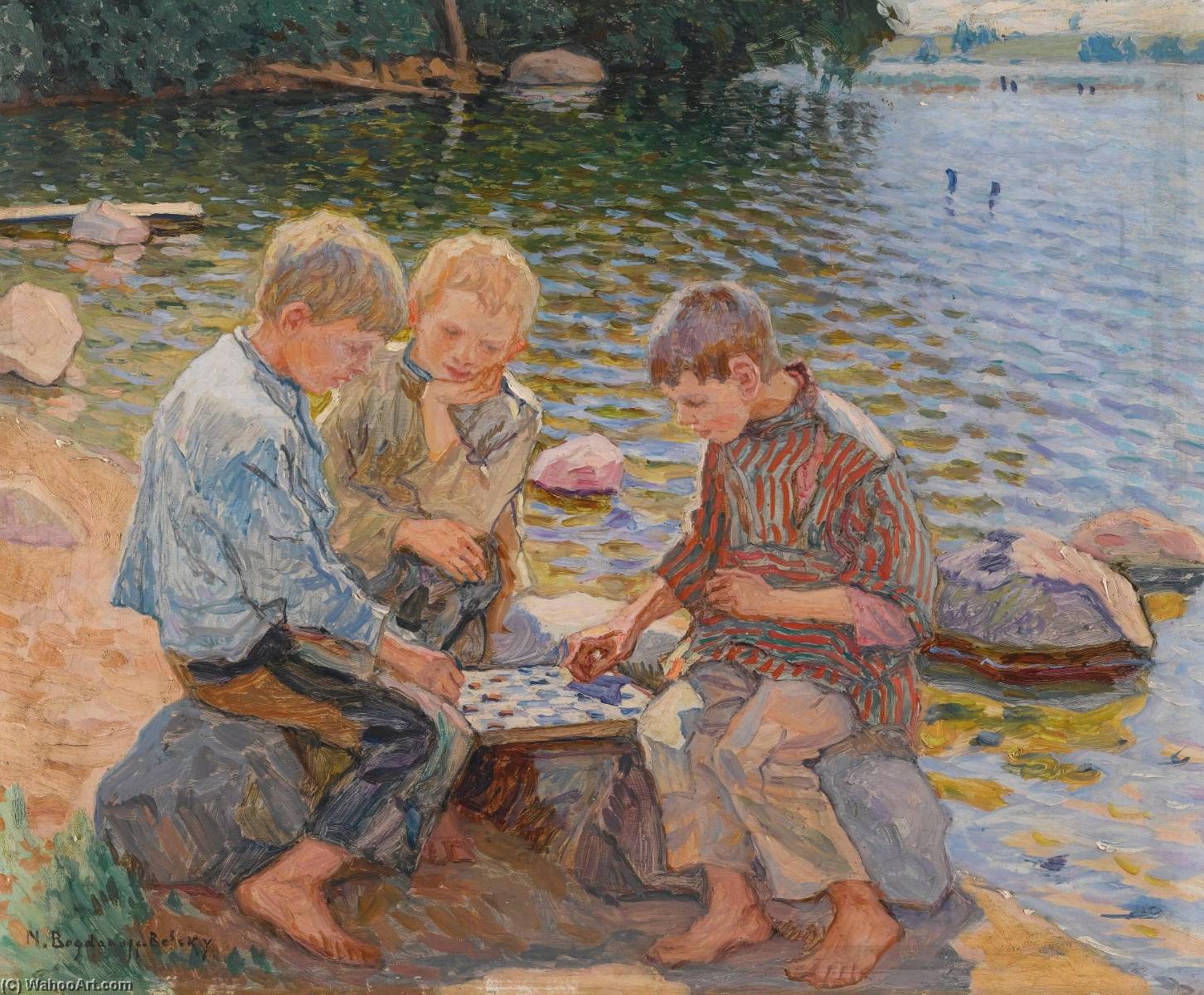 CIG Nikolai-Petrovich-Bogdanov-Belsky-Chess-Players
